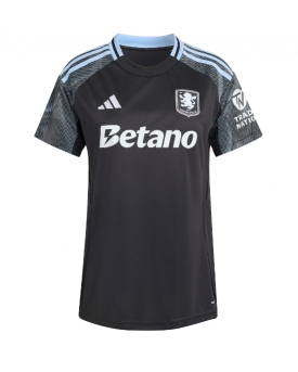 Aston Villa Maglia Gara Trasferta Repliche 2025-26 Donna Maniche Corte